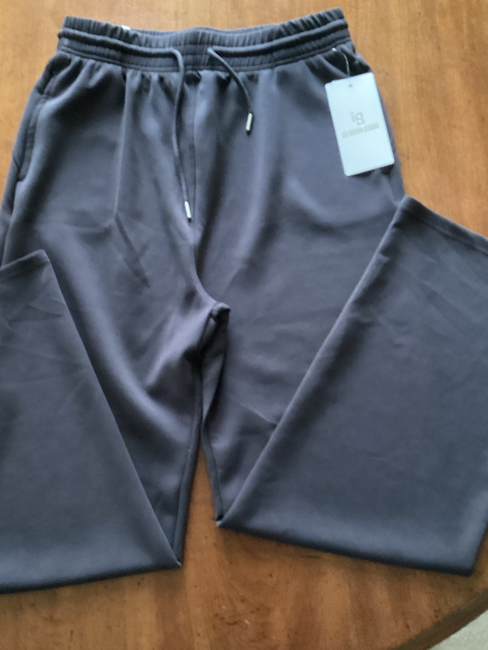 Women's Black Drawstring Joggers - Casual Track Pants